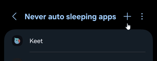 Notifications π Ensure Keet isnβt restricted by your deviceβs background activity or battery optimization settings (sometimβ¦.